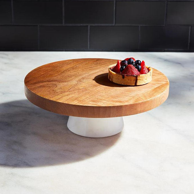 Mud Pie Reversible Chip/Dip Pedestal Server