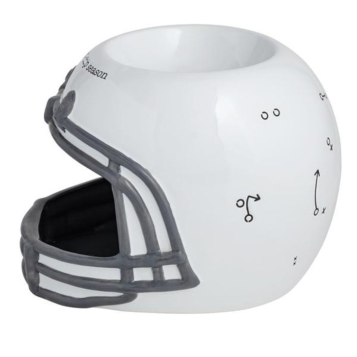 Mud Pie Football Helmet Chip & Dip Bowl