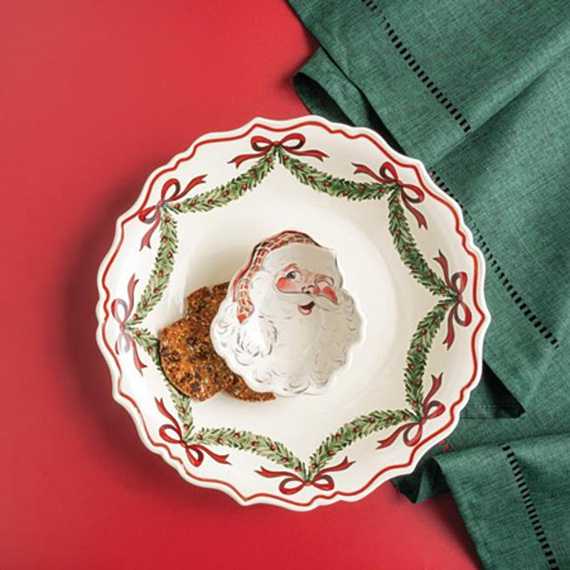 Mud Pie Santa Chip/Dip Set