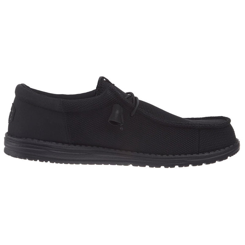 Hey Dude Men's Wally Funk Mono Black Wide