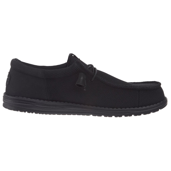 Hey Dude Men's Wally Funk Mono Black Wide