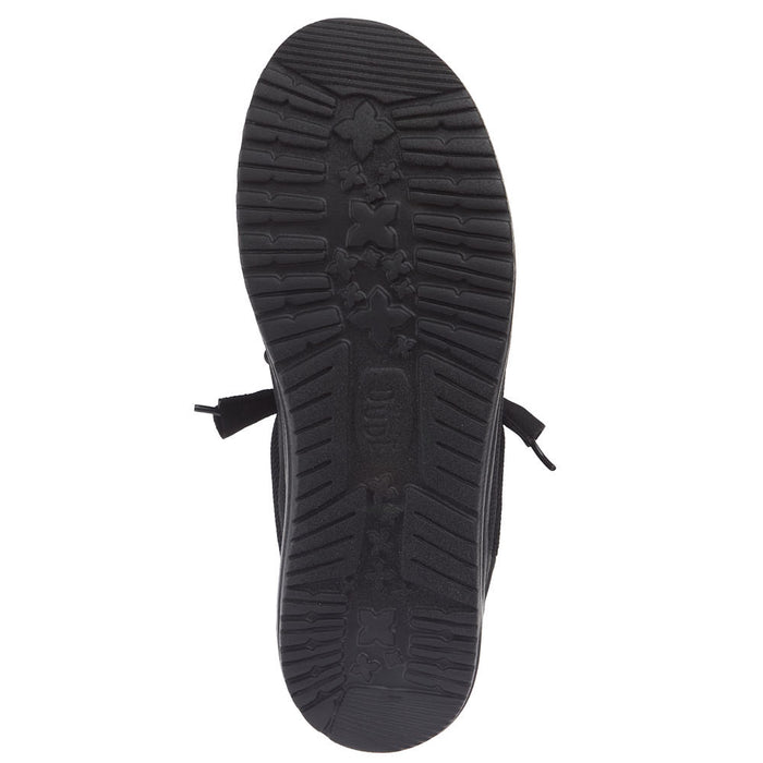 Hey Dude Men's Wally Funk Mono Black Wide