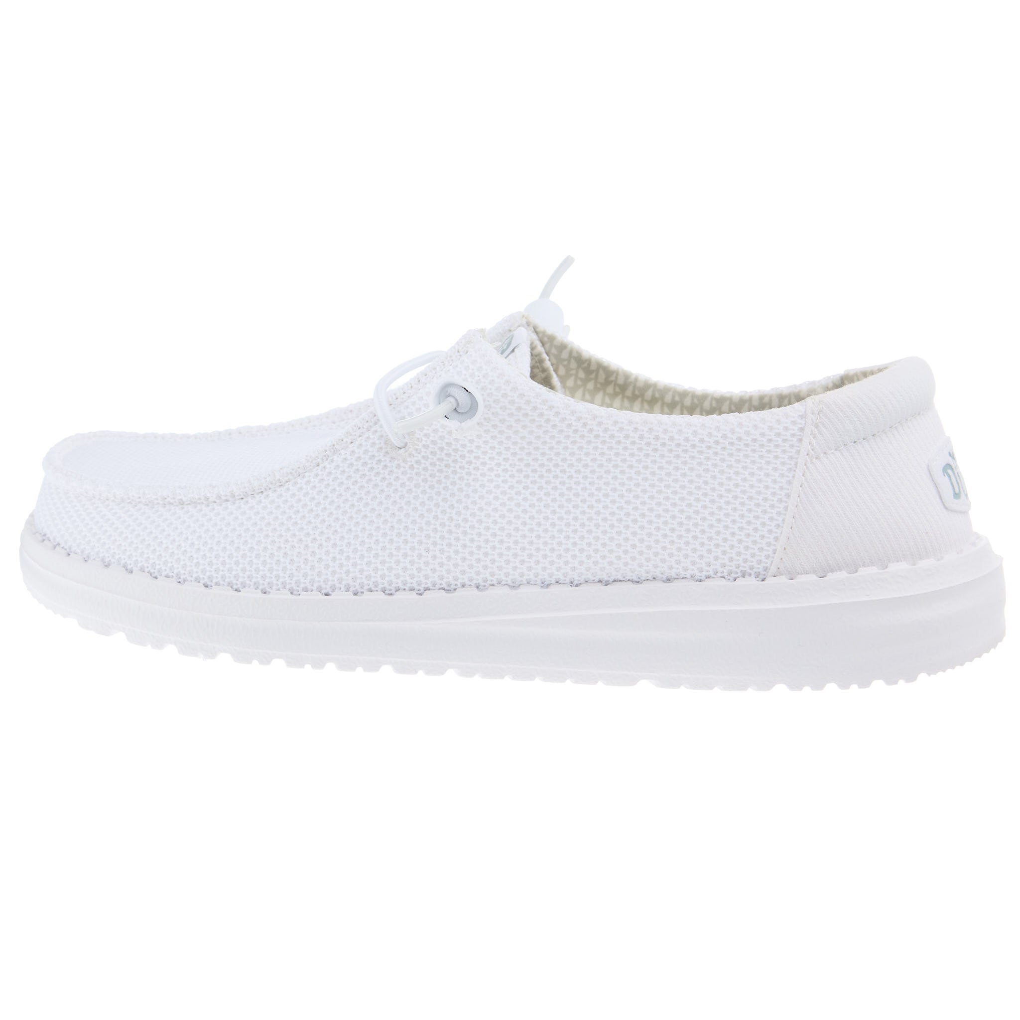 Hey Dude Womens Wendy Stretch Mesh White Casual — NRS