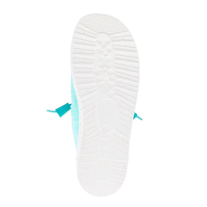 Hey Dude Women`s Ceramic Blue Wendy Stretch Sox Casual