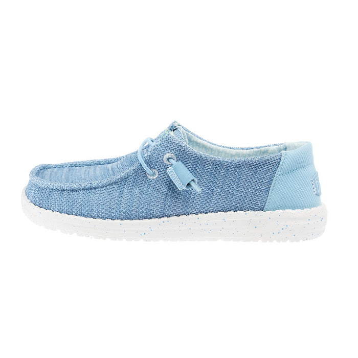 Hey Dude Women`s Blue Breeze Wendy Stretch Sox Casual