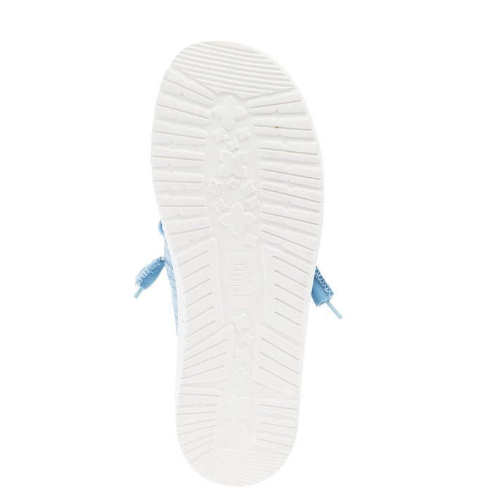 Hey Dude Women`s Blue Breeze Wendy Stretch Sox Casual