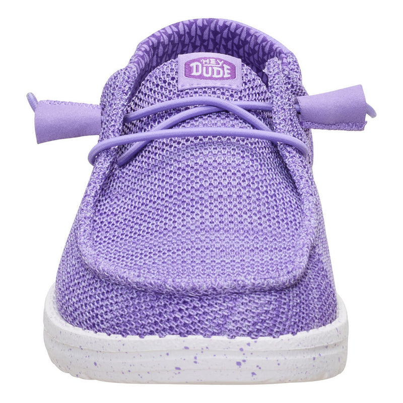 Hey Dude Women's Wendy Stretch Sox Purple Casual