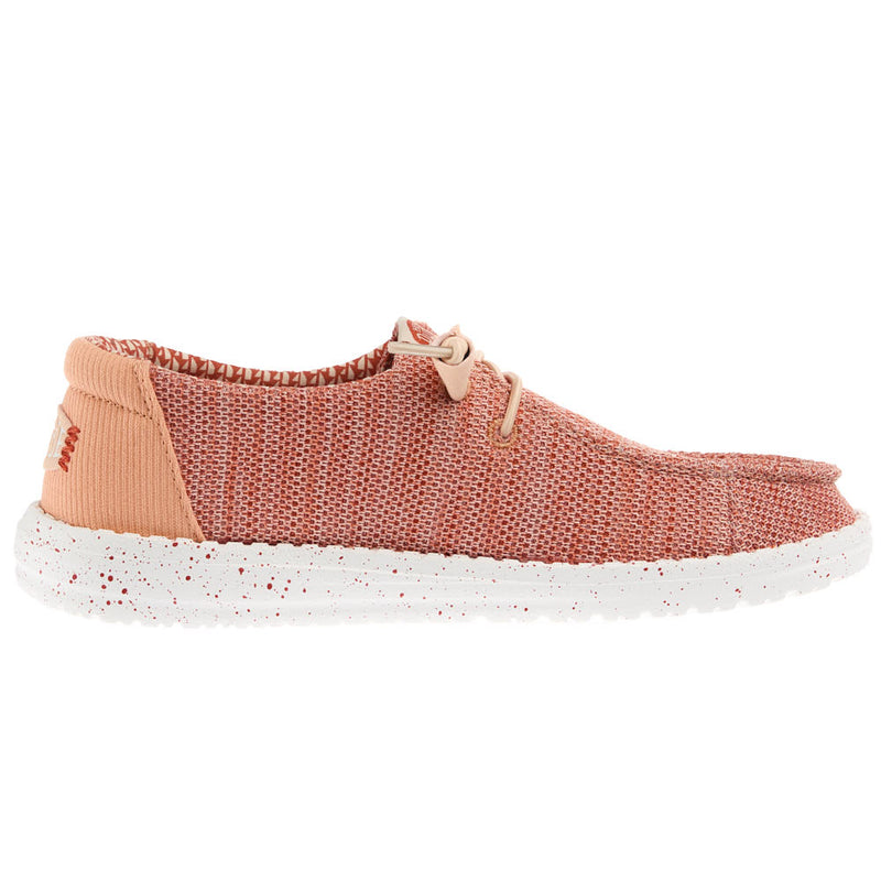 Hey Dude Women's Wendy Stretch Sox Peach Casual