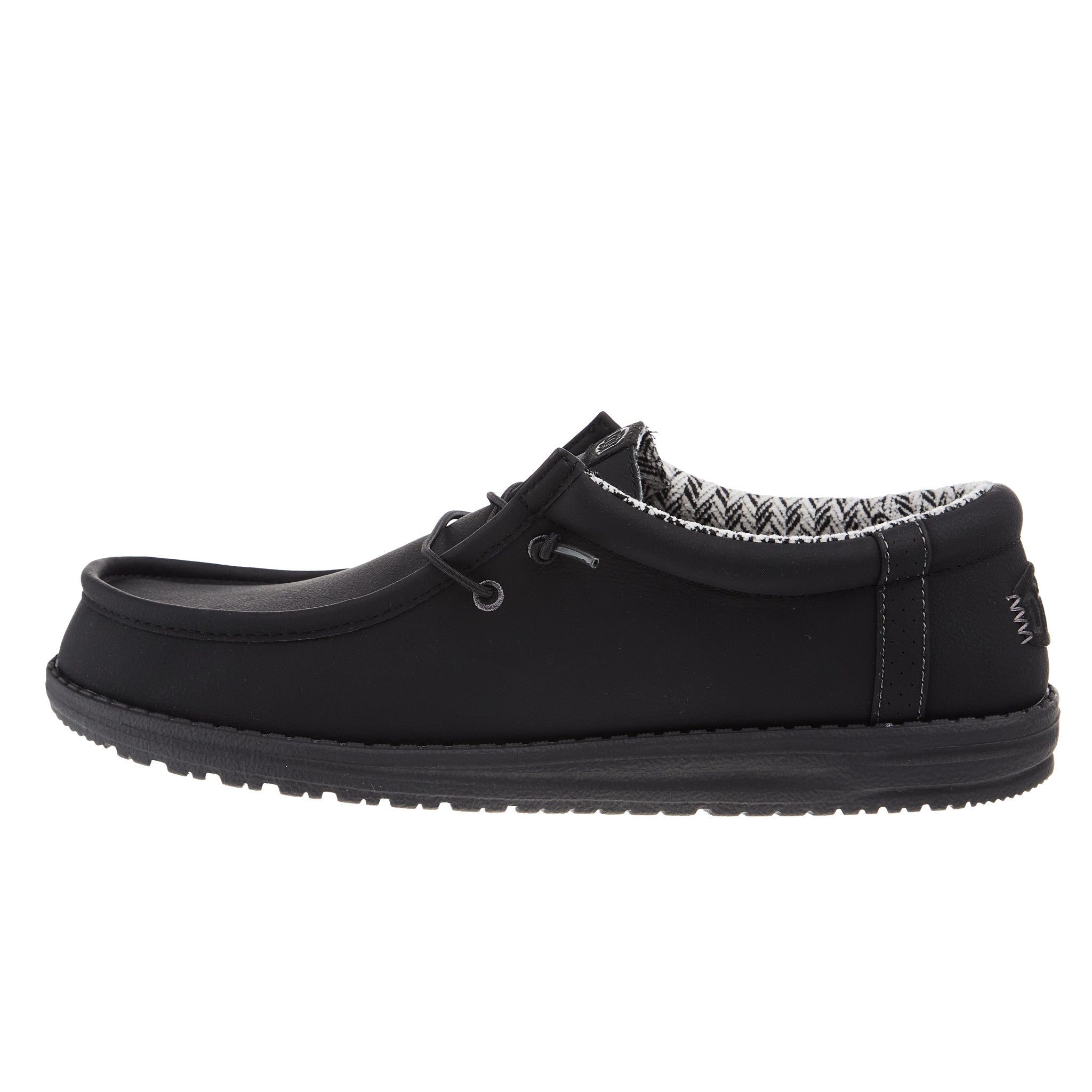 7 M - Hey Dude Mens Wally Classic Black Casual Shoe 7 M - Hey Dude Mens Wally Classic Black Casual Shoe