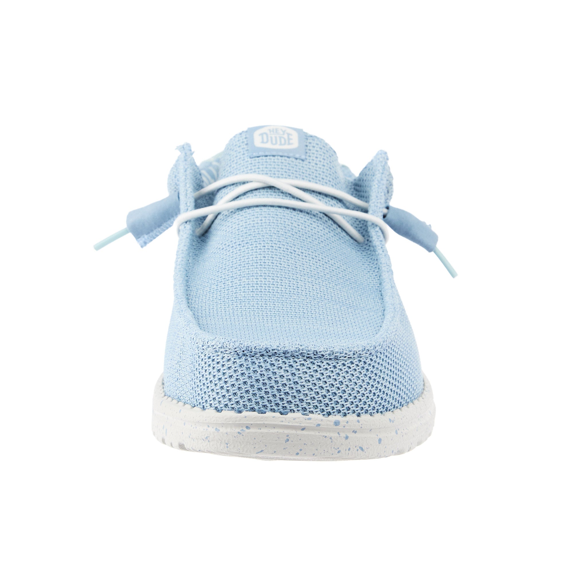 Hey Dude Men`s Cloud Blue Wally Stretch Sox Casual Shoe