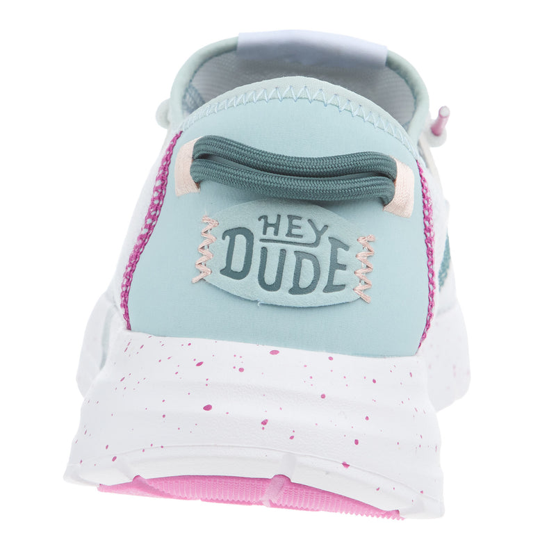 Hey Dude Women`s Active Ice Blue Sirocco Casual Shoe