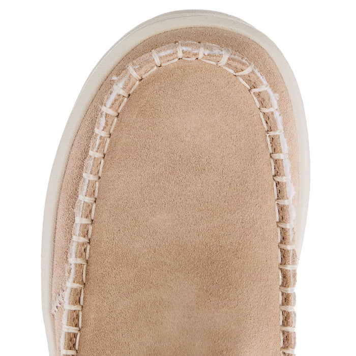 Hey Dude Womens Camden Suede Tan Casual Shoe