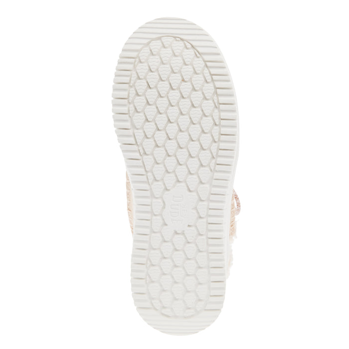 Hey Dude Womens Camden Suede Cozy Tan Shoe