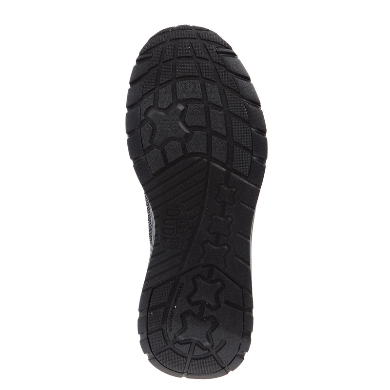 Hey Dude Mens Sirocco Active Black Tennis Shoe