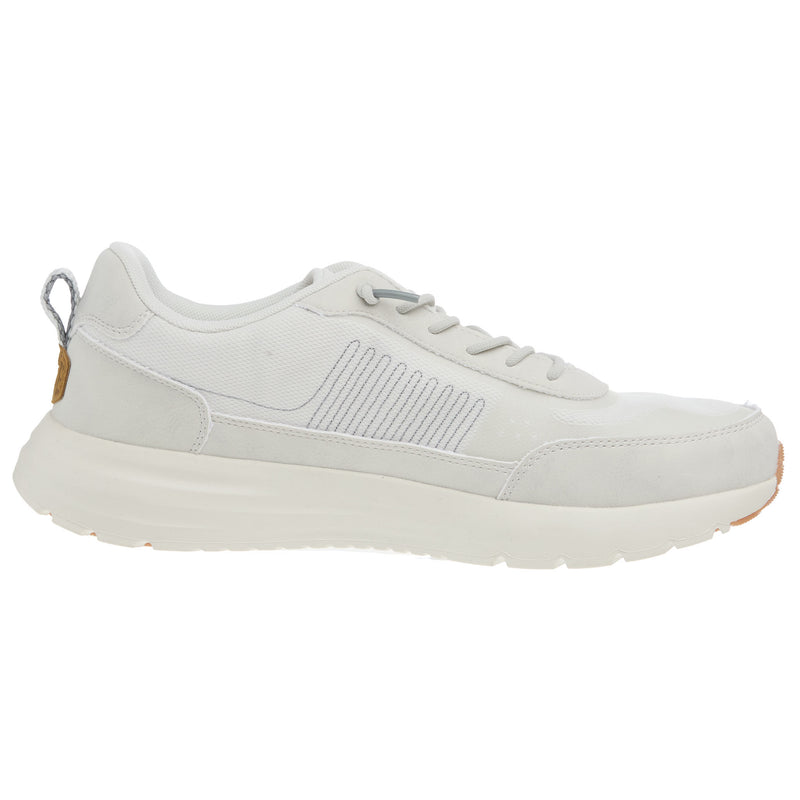 Hey Dude Men`s Sirocco Alta Essential Light Grey/White Casual Shoe