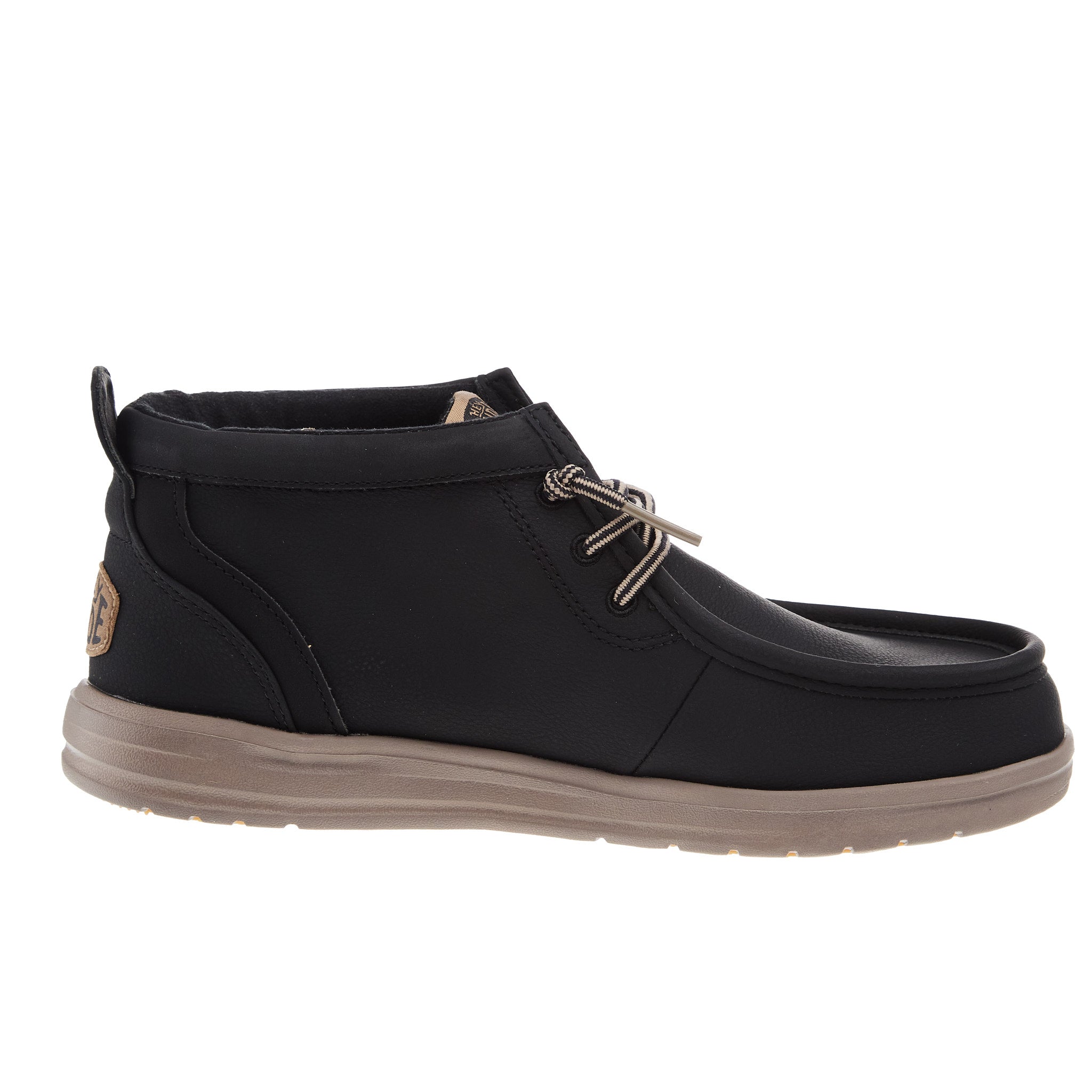 Hey men Hey Dude Men Wally Black Mid Griper Casual Shoe