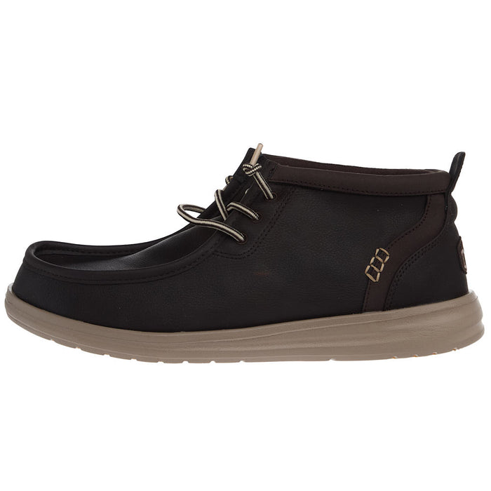 Hey Dude Men's Brown Wally Grip Classic Casual