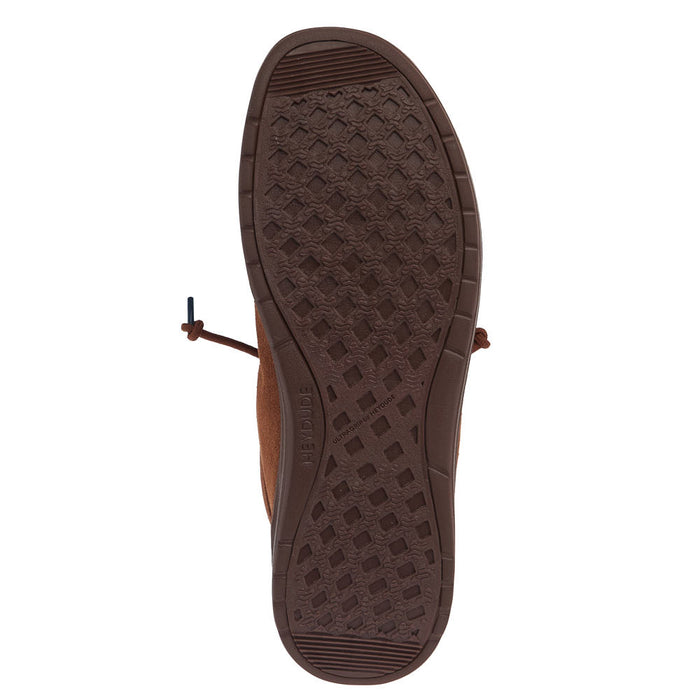 Hey Dude Men's Wally Brown Mid Gripr Warmth Casual