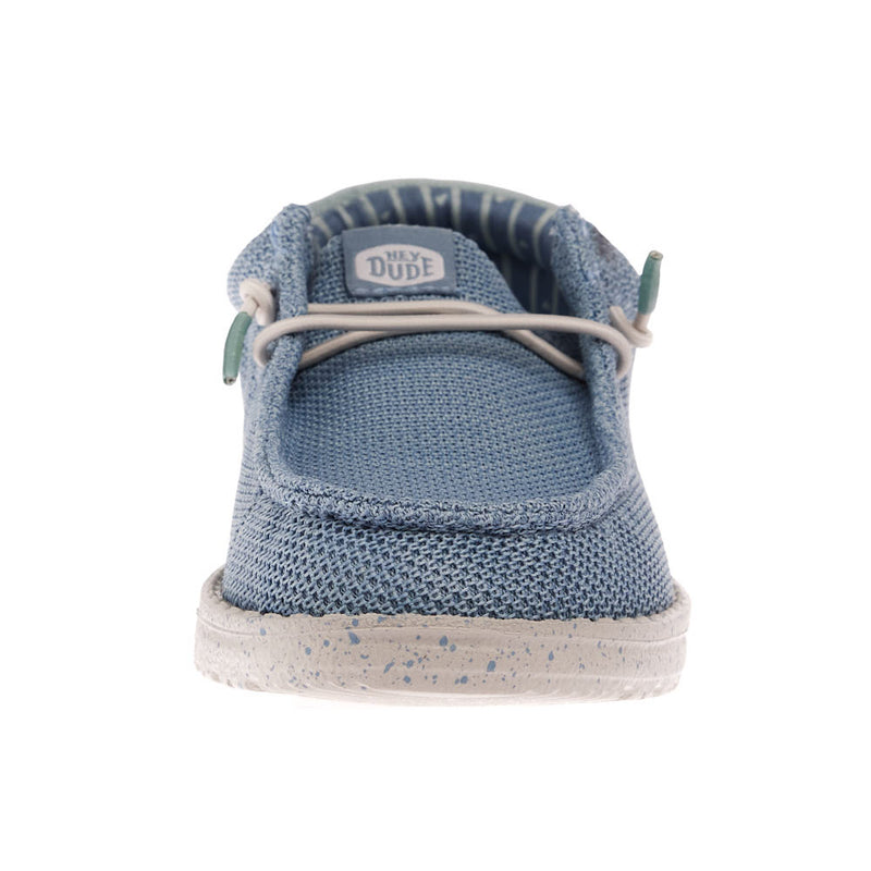 Hey Dude Youth Wally Cloud Blue Stretch Sox