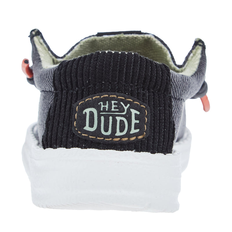 Hey Dude Wally Toddler Herringbone Black