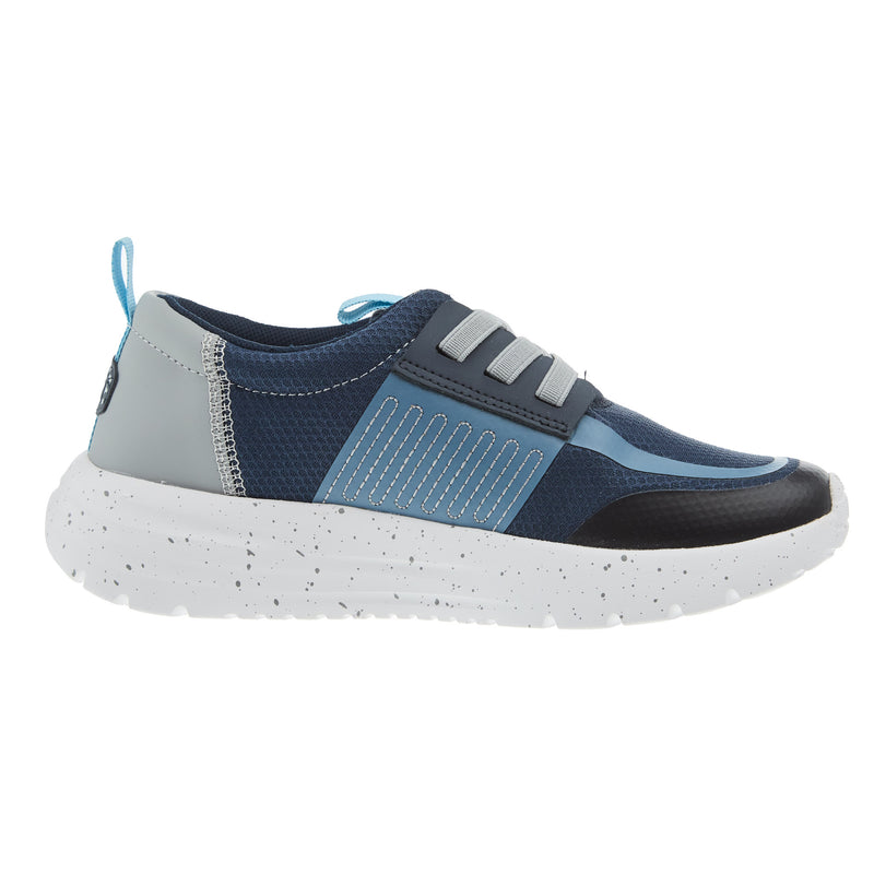 Hey Dude Boys Sirocco Play Navy And Grey Shoe