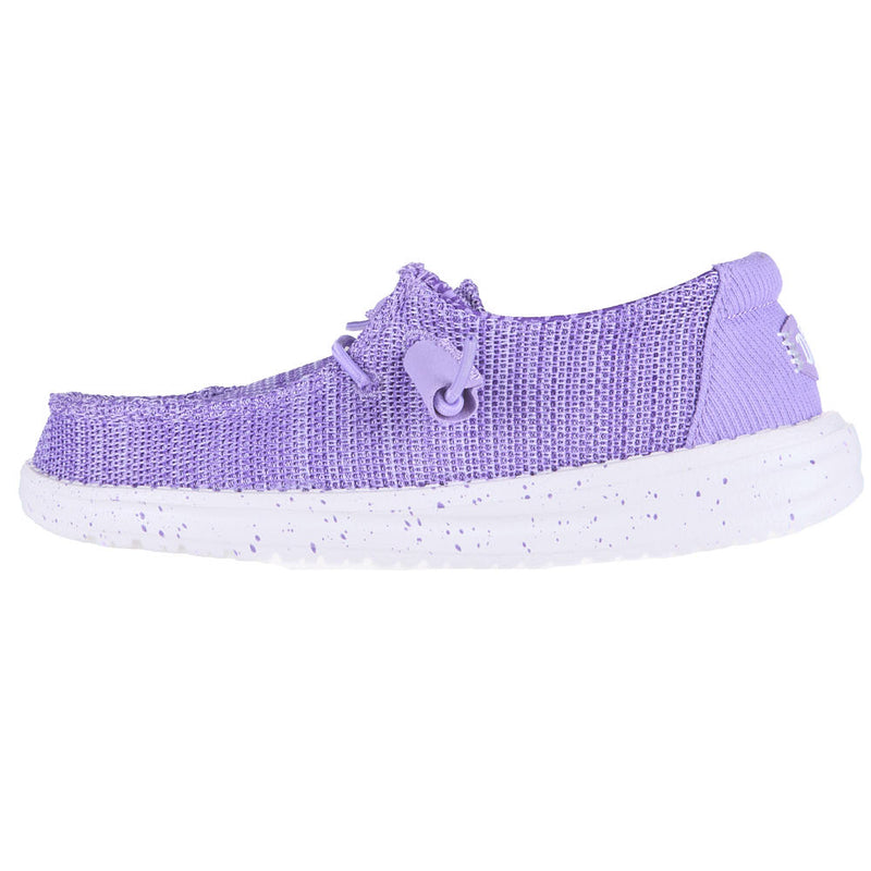 Hey Dude Kid's Wendy Purple Stretch Sox