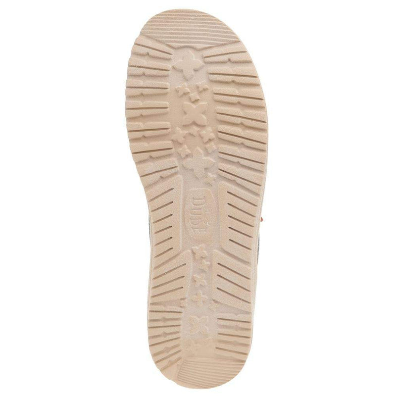 Hey Dude Men`s Olive Wally Funk Hunt Camo Casual Shoe