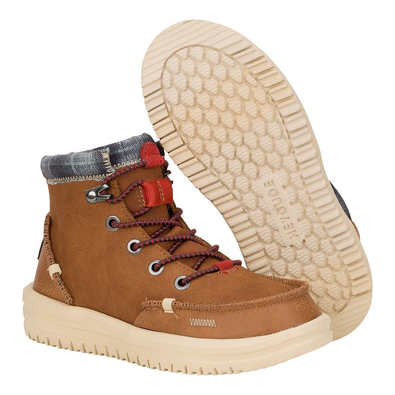 Hey Dude Youth Bradley Classic Cognac Boot