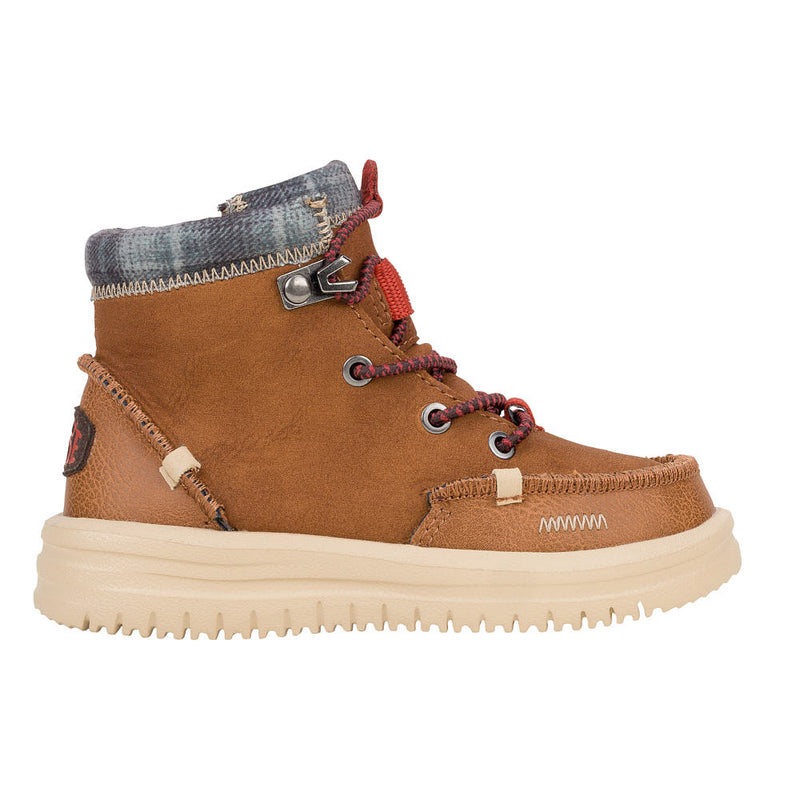 Hey Dude Kid's Bradley Classic Cognac Boot