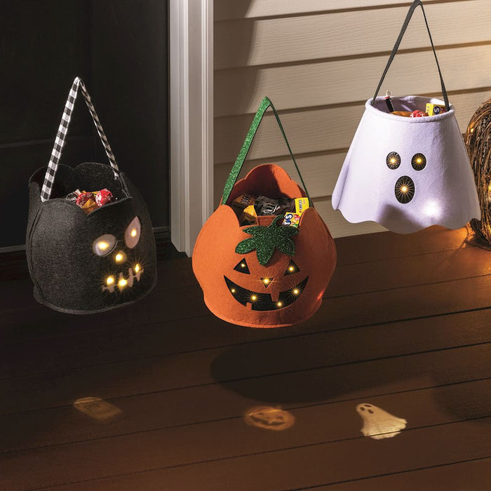 Mud Pie Ghost Led Treat Bucket