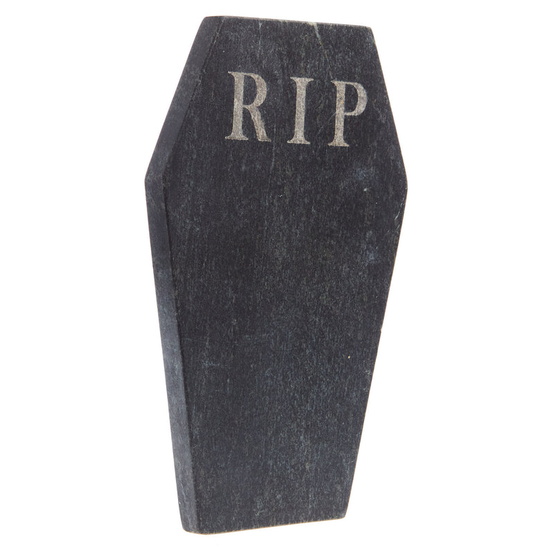 Mud Pie Coffin Halloween Marble Board