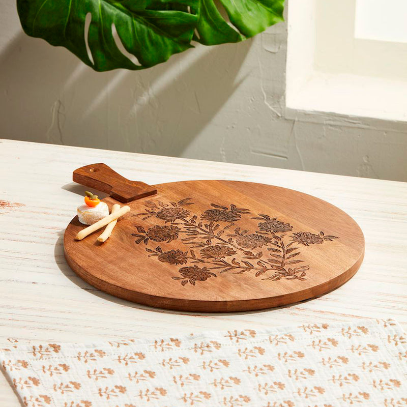Mud Pie Flower Cluster Paddle Board