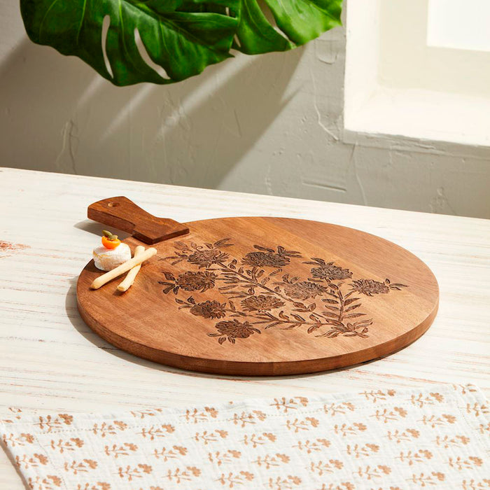 Mud Pie Flower Cluster Paddle Board