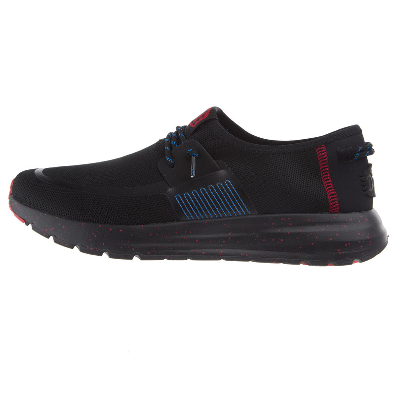 Hey Dude Mens Sirocco M Bold Black Casual Shoe