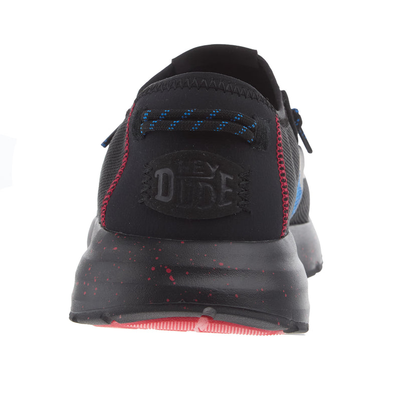 Hey Dude Mens Sirocco M Bold Black Casual Shoe