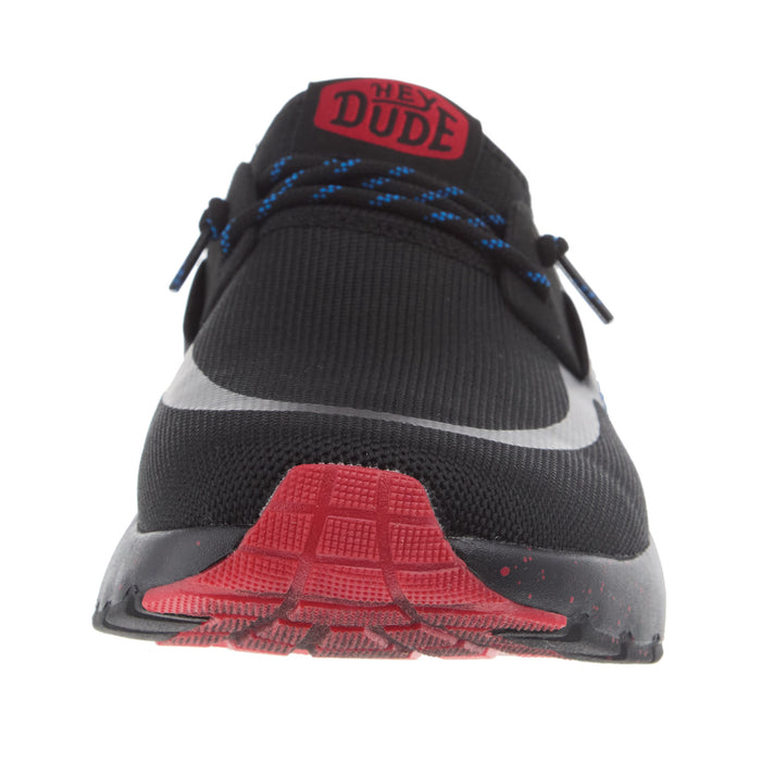 Hey Dude Mens Sirocco M Bold Black Casual Shoe