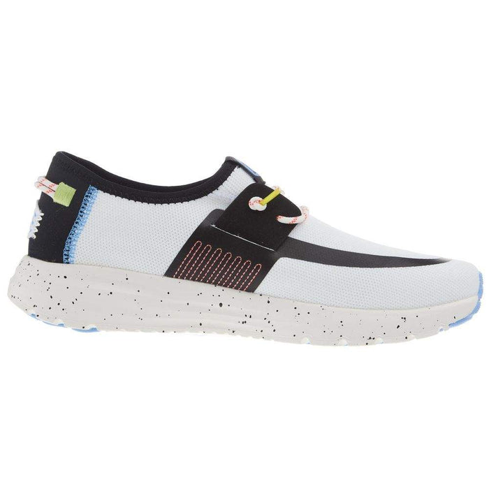 Hey Dude Mens Sirocco White Tennis Shoe - Main Image