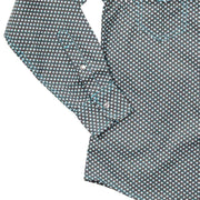 Cowboy Hardware Donut Long Sleeve Print Print Turquoise