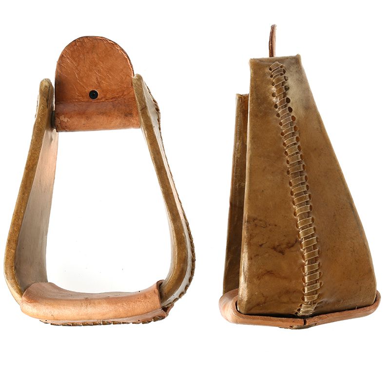 4 inch Deep Roper Wood Stirrup