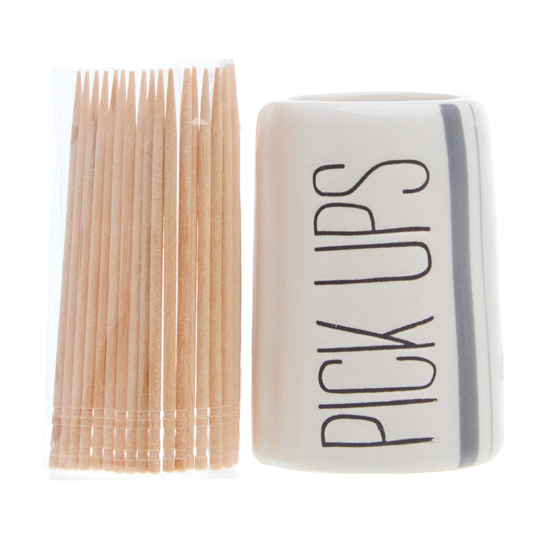 Mud Pie Pick Ups Toothpick Holder