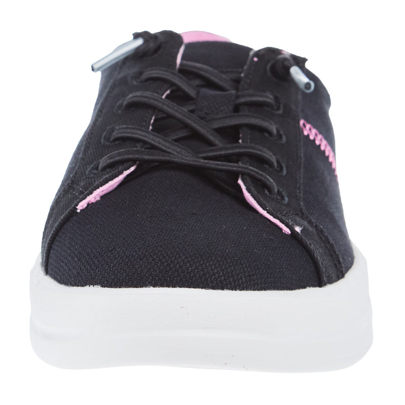 Hey Dude Youth Karina Sparkle Black Cow Casual Shoe