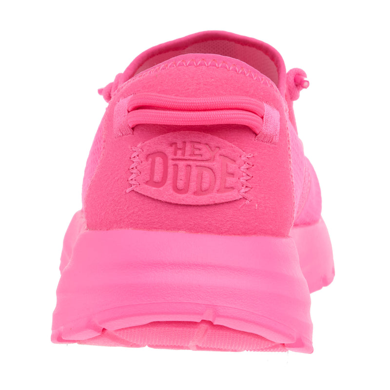 Hey Dude Women`s Electric Pink Sirocco Casual Shoe