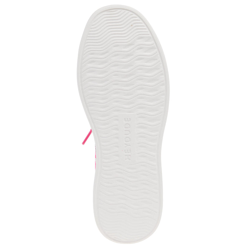 Hey Dude Women`s Karina Cow Electric Pink Casual