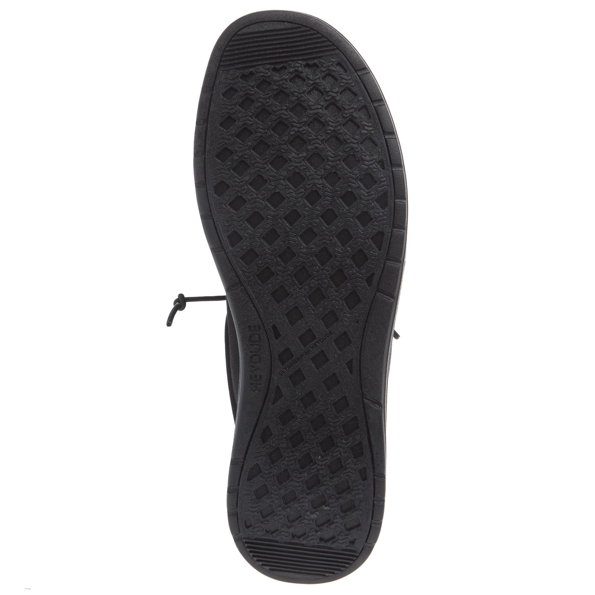 Hey Dude Men's Triple Black Wally Work Casual Shoe — NRS