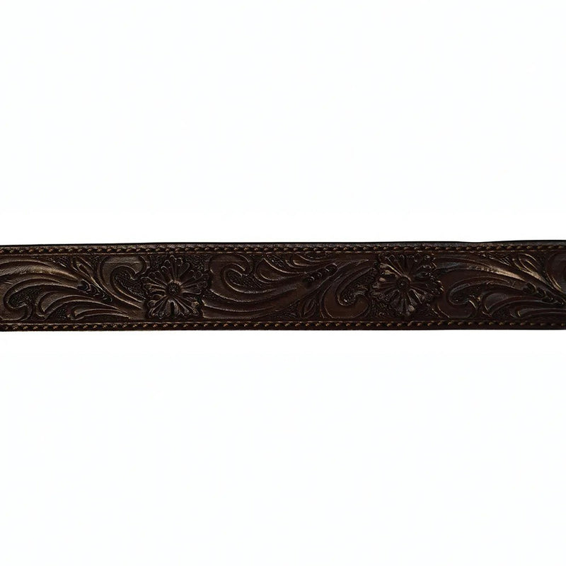 Circle Y Saddlery 1 1/2 inch Straight Floral Breast Collar