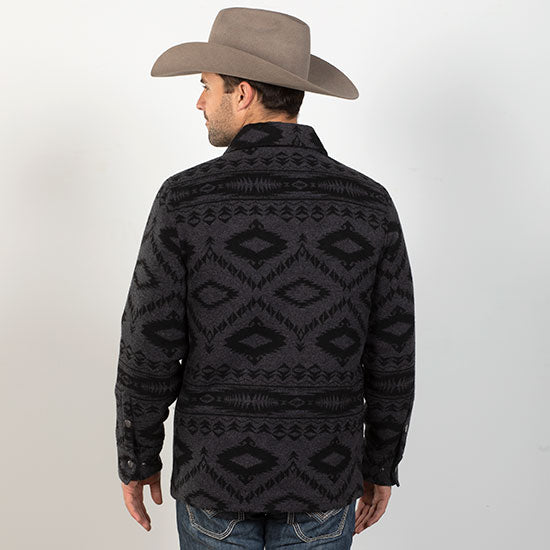 Panhandle Powder River Wool Aztec Jacquard Commander Jacket