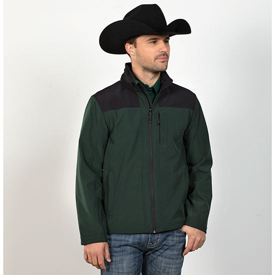 Panhandle Powder River Softshell Hunter Green Jacket