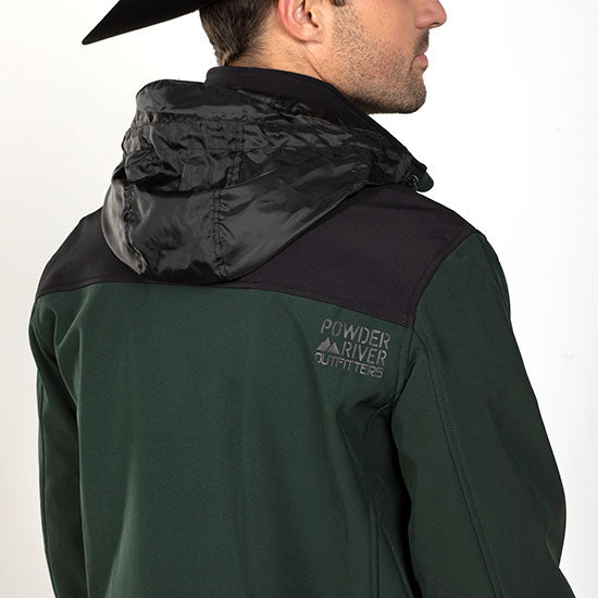 Panhandle Powder River Softshell Hunter Green Jacket