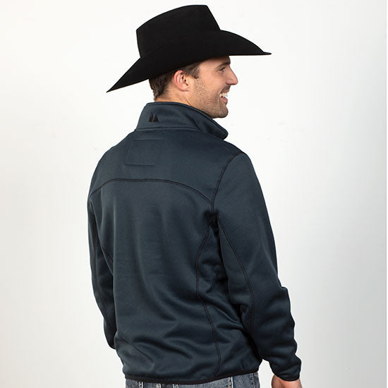 Panhandle Powder River Heather Knit Quarter Zip Pullover
