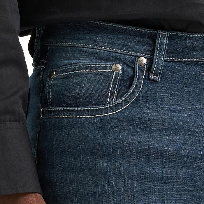 Wrangler Men's 20X Glasgow Vintage Slim Fit Boot Cut Jeans